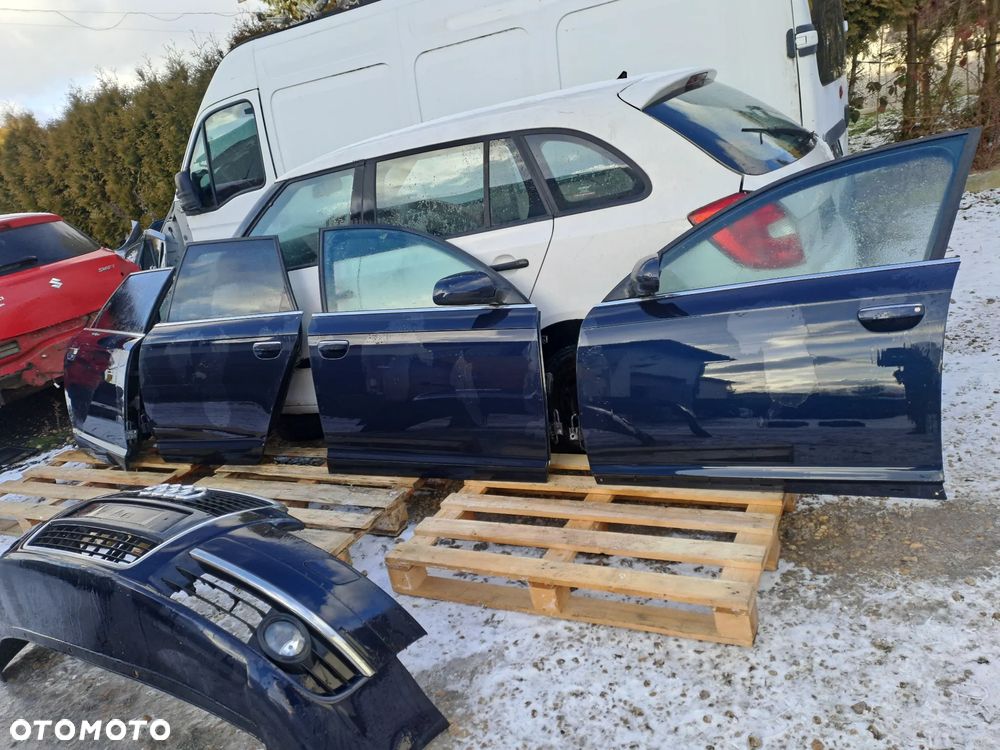 Audi A6 C6 zderzak przedni pod Xenon lampy błotniki drzwi maska kod lakieru LZ5D i inne - 1