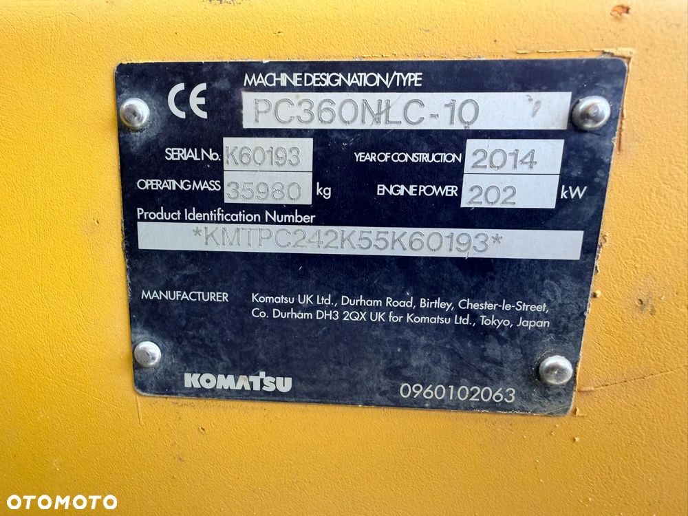 Komatsu PC 360 - 8