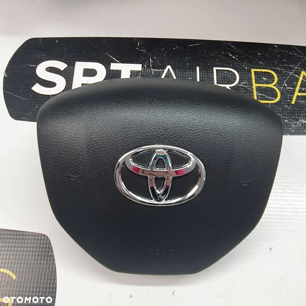 TOYOTA PROACE KOKPIT DESKA KONSOLA PULPIT PODUSZKA AIRBAG AIR BAG PASY KIT SET - 5