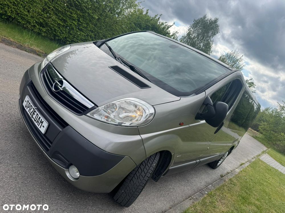 Opel VIVARO L2H1 Długi Klima Elektryka Skóry Dubel Kabina 6os Brygadówka Hak - 6