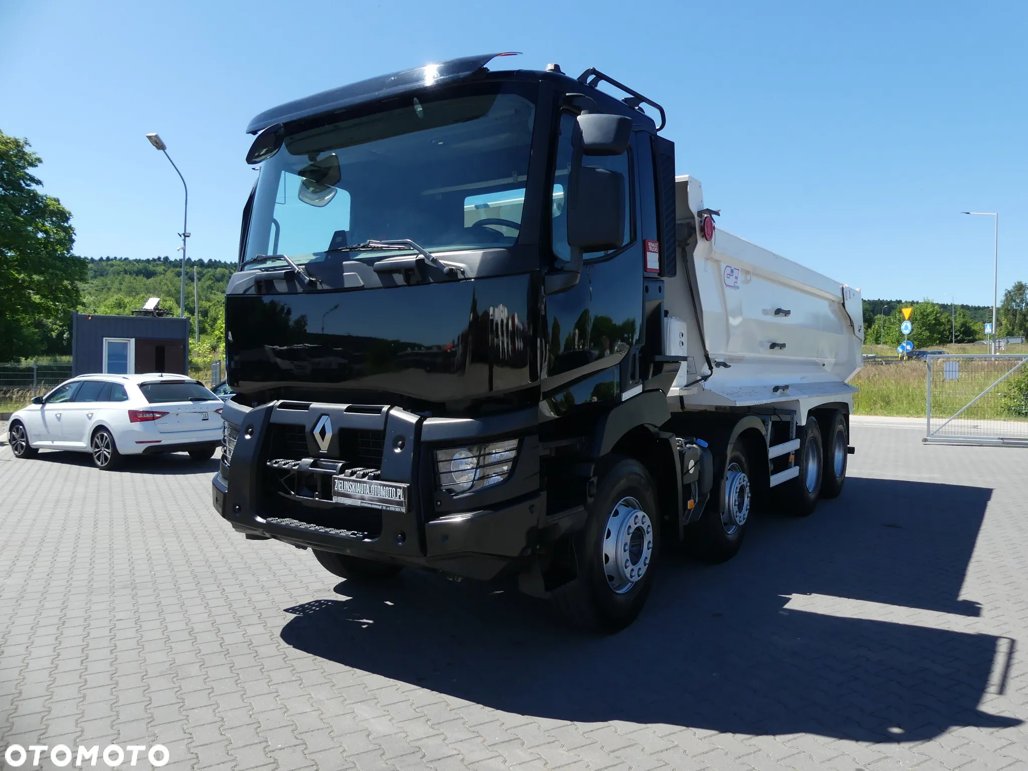 Renault C480 SILNIK 13L  / 8x4 / WYWROTKA / HYDRAULICZNA TYLNA KLAPA / - 5