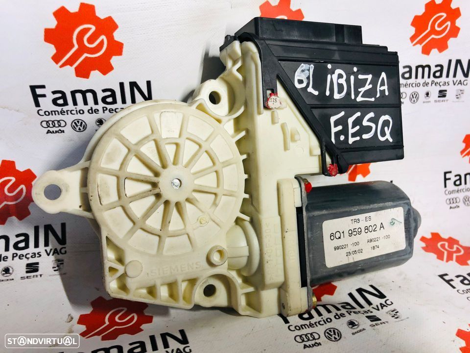 ELEVADOR VIDRO FRT ESQ - SEAT IBIZA 6L - 1