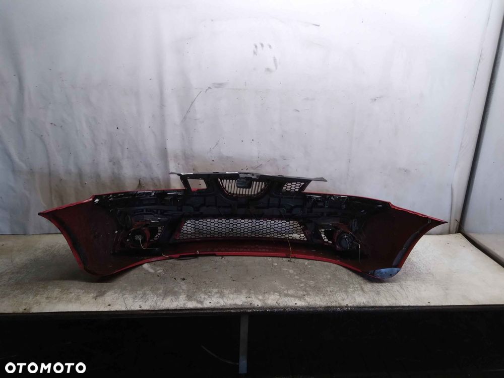 ^ ZDERZAK PRZÓD PRZEDNI SEAT IBIZA 3 III LIFT FL LS3H CZERWONY HALOGENY - 5