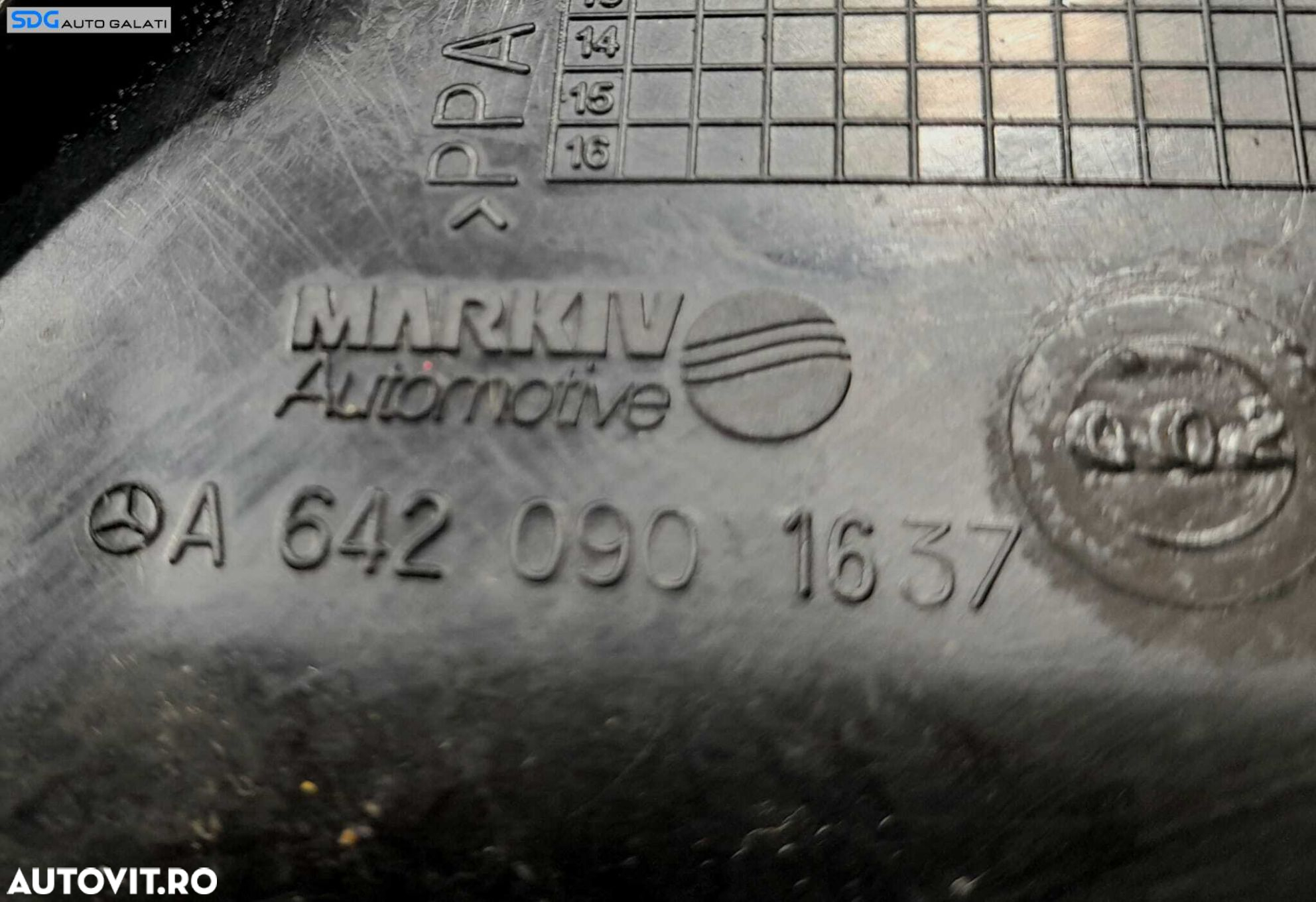Tub Tubulatura Conducta Admisie Aer Mercedes ML W164 ML320 3.0 CDI 2005 - 2018 Cod A6420901637 [N0055] - 9