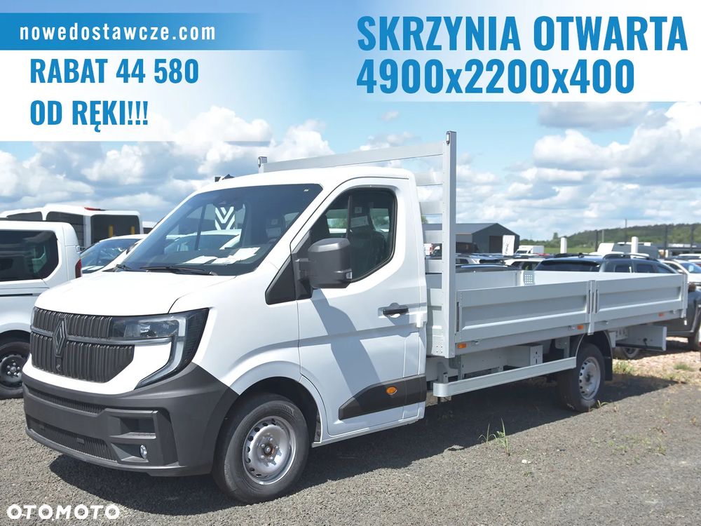 Renault Master Skrzynia otwarta 170KM 4900x2200x400mm - 1