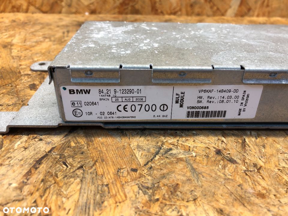 BMW E60 E90 MODUŁ STEROWNIK BLUETOOTH MULF 9123290 - 4