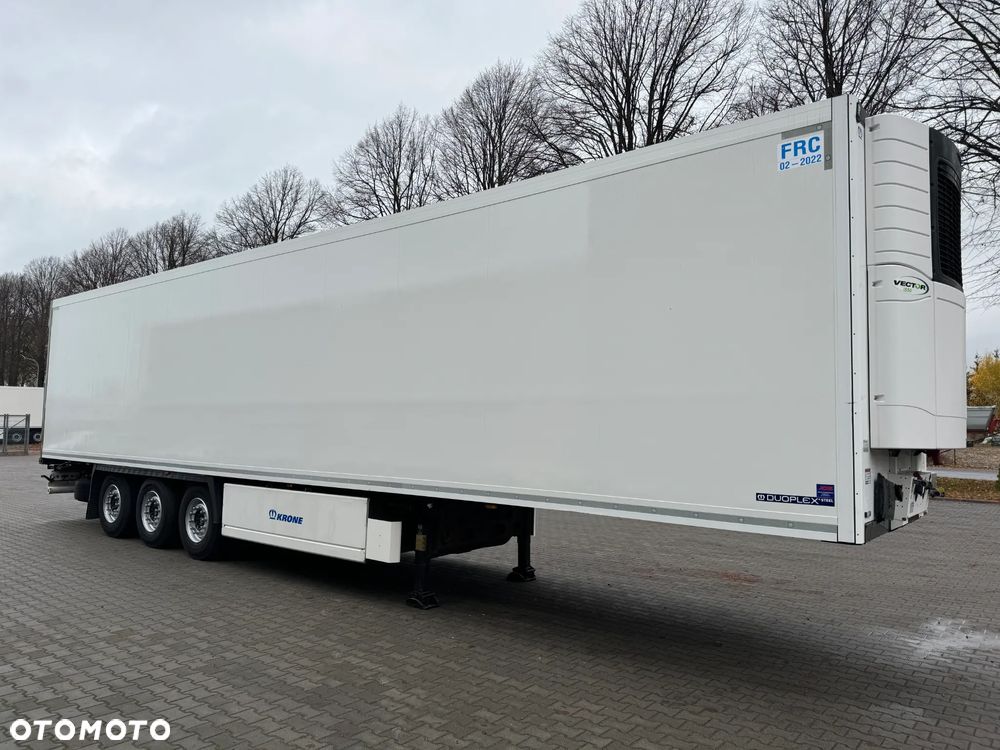 Krone Chłodnia ,Doppelstock , Carrier Vector 1550, Kwiatowa 2,50m - 2