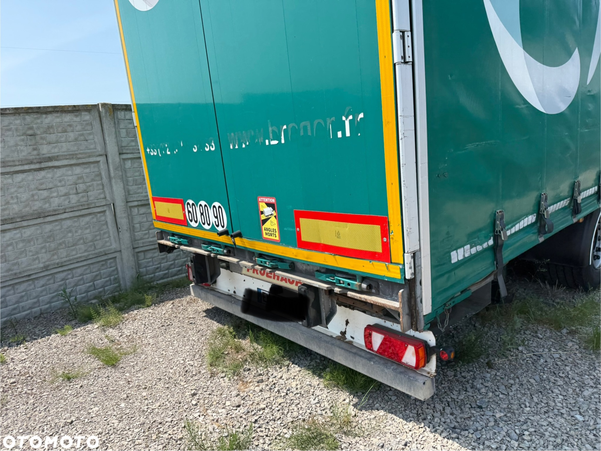 Fruehauf FRUEHAUF / 2 OSIE / OCYNK / SAF INTRAX / REGULACJA WYSOKOŚCI / BOKI I DACH ZSUWANE / Z FRANCJI / STAN BDB / / / - 21