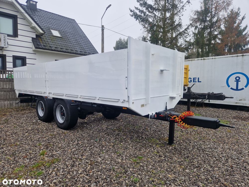 Dinkel DTAP 18000 Przyczepa Tandem Z Niemiec Skrzynia Burtowa Budowlanka - 1