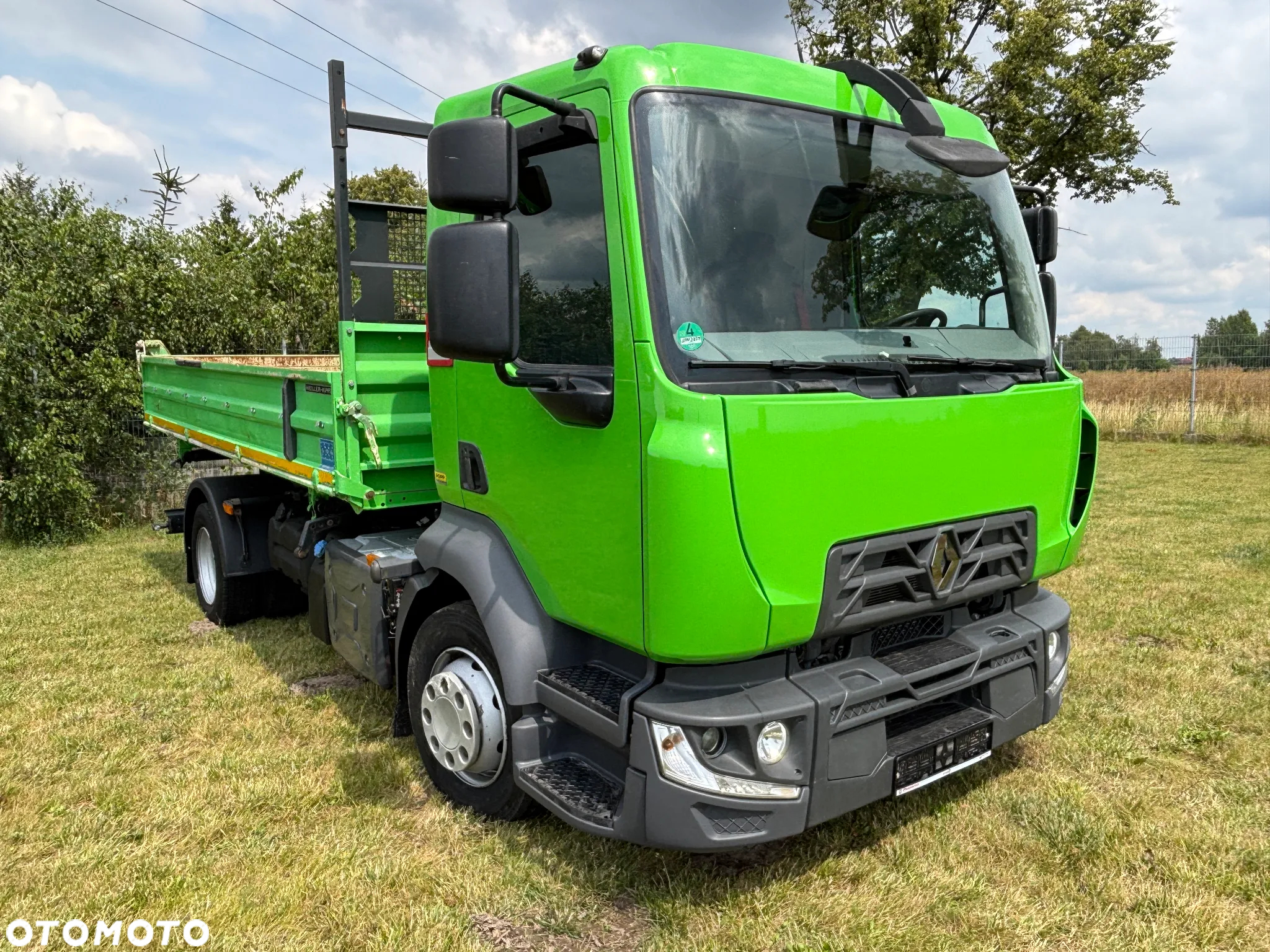 Renault D12 wywrotka, 12 ton DMC , zaczep do przyczepy , oryginalny kiper Meiller, mały przebieg od 1 właściciela z Niemiec, 6100 kg ładowność. manualna skrzynia , na resorze, idealna pod minikoparkę , przyczepę ( Mercedes ATEGO, AXOR, MAN TGM ) - 5