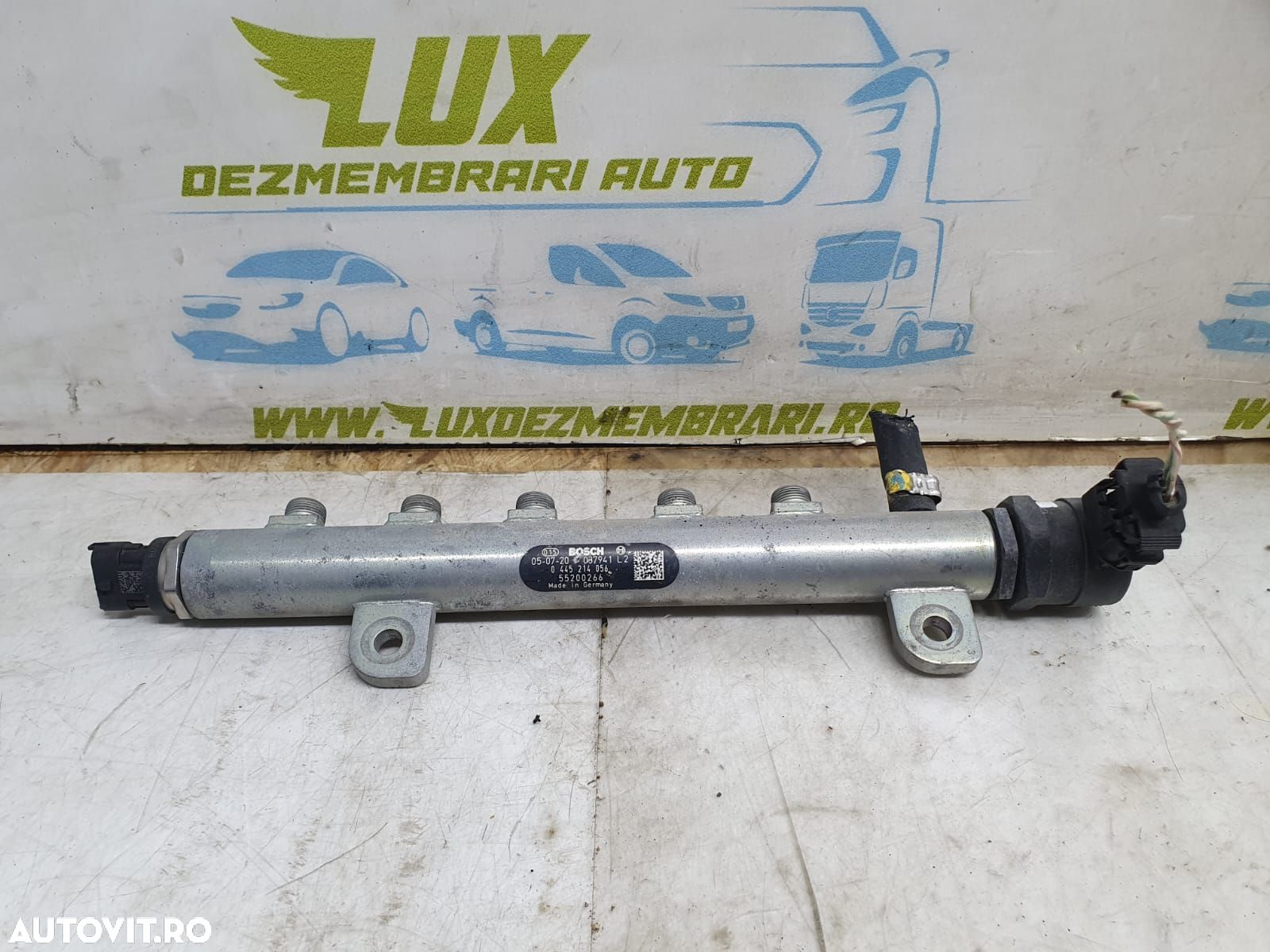 Rampa injectoare 1.9 cdti z19dt 0445214056 55200266 Saab 9-3 2 [2002 - 1