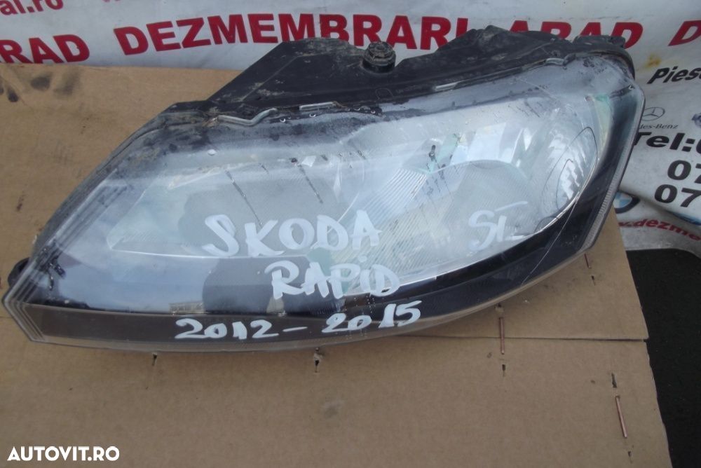 Far Skoda Rapid faruri stanga dreapta Skoda Rapid POZITIE LED  LED - 3