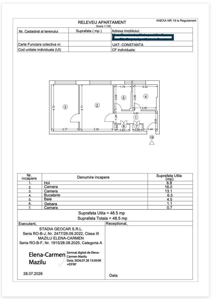 Apartment for sale with a price drop in Constanta