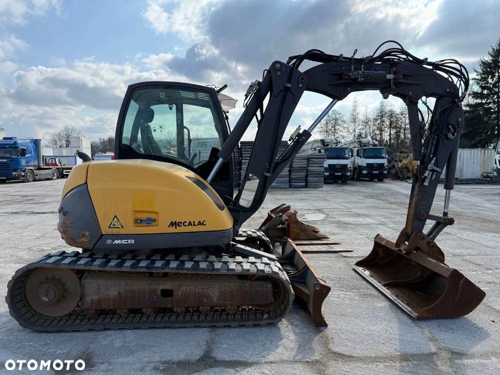 Mecalac 8MCR / Komplet Łyżek -Widły / 8 ton - 7