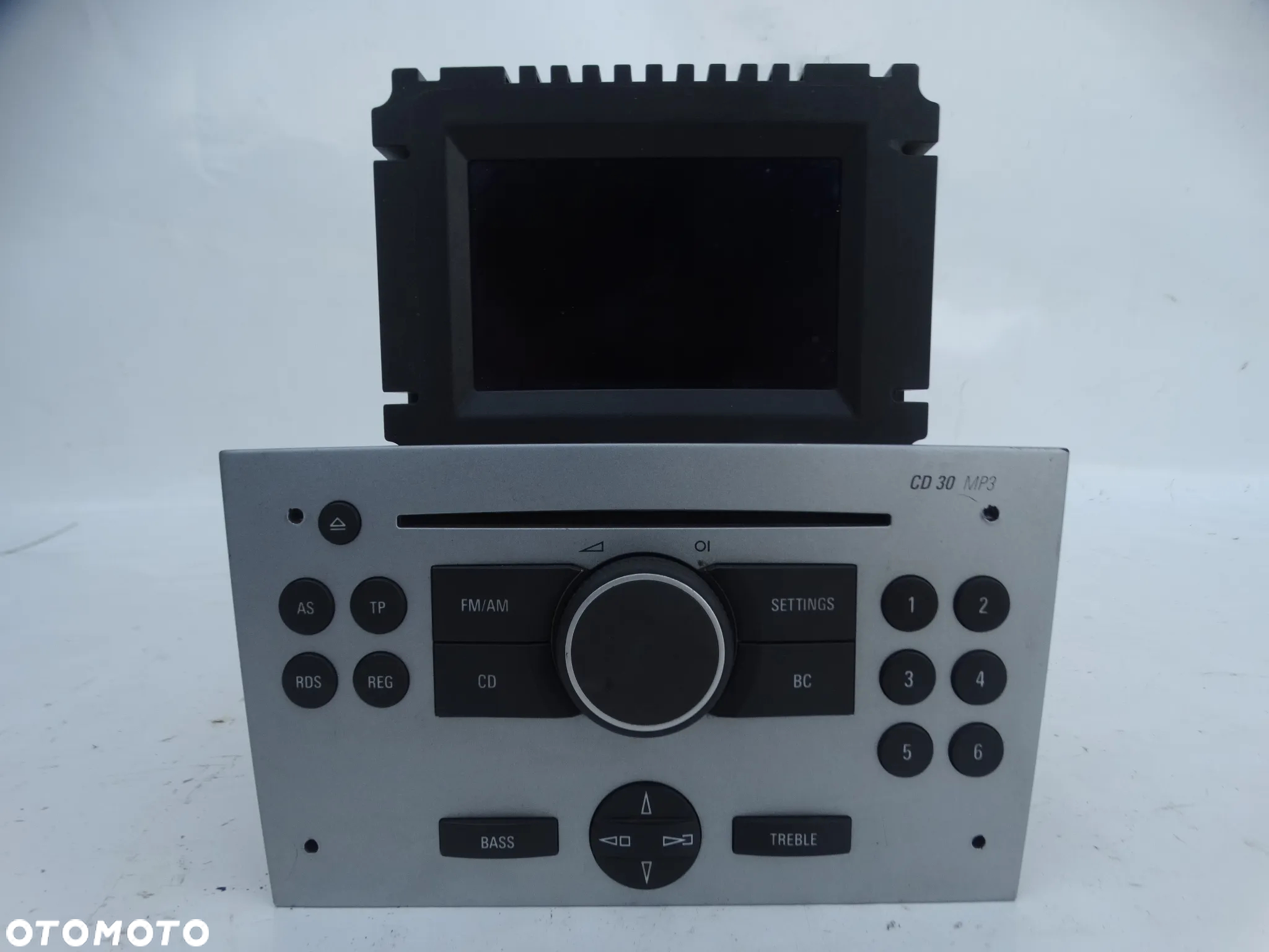 RADIO CD30 MP3 13188889 WYŚWIETLACZ OPEL MERIVA A F-VAT - 2