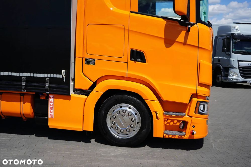 Scania / S 500 / ACC / E 6 / FIRANKA / 19 PALET / RETARDER / OŚ SKRĘTNA / PEŁNA OPCJA - 31