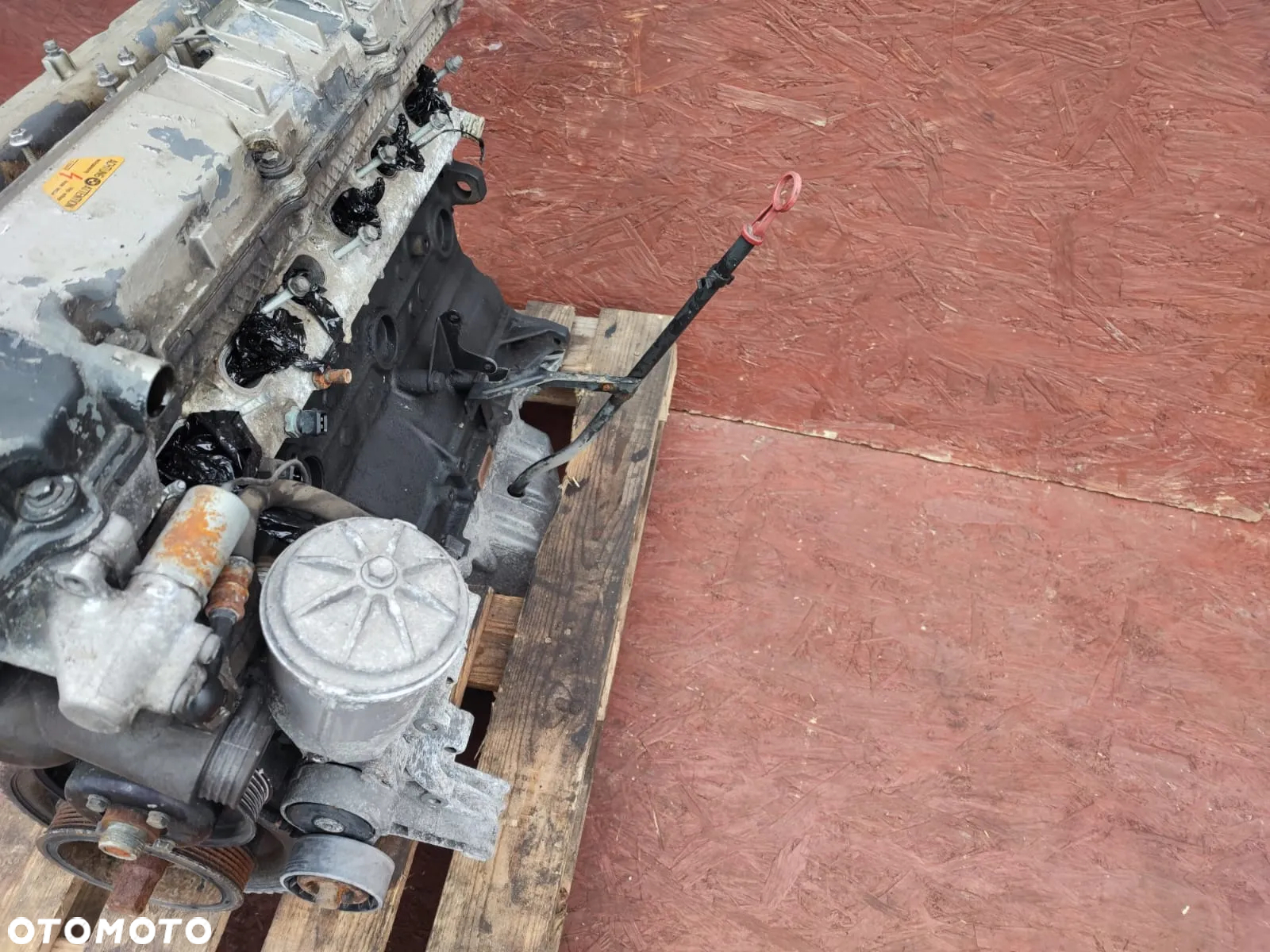 BMW E30 / E34 / E36. ORYGINALNY KOMPLETNY SŁUPEK SILNIKA M50B20V VANOS 150KM  O NR: 9 072 057 / 1 740 974 OEM. W BARDZO DOBRYM STANIE TECHNICZNYM. - 4