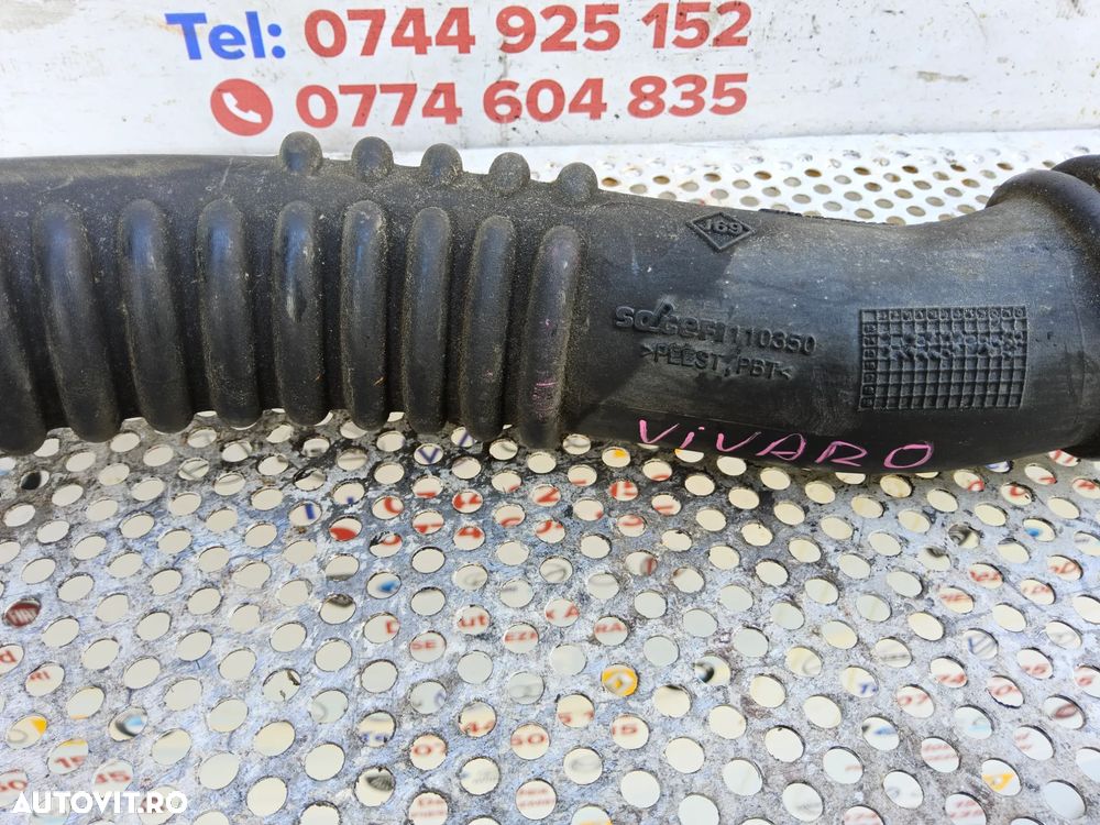 Conducta aer intercooler Renault Trafic 1.6 Opel Vivaro 2014-2020 Nissan primastar cod 144606126r - 2