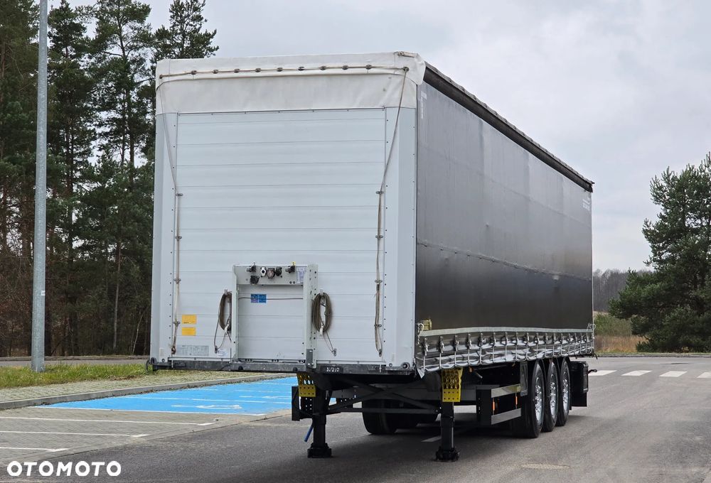 Schmitz Cargobull SCHMITZ CARGOBULL❗️❗️ MODEL 2019 / FIRANKA STANDARD / OŚ PODNOSZONA / OSIE SCHMITZ / CERTYFIKAT XL CODE / HAMULCE TARCZOWE / MULTILOCK / OPONY 90% / JAK NOWA ❗️❗️ - 9