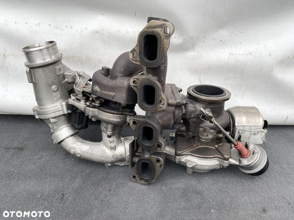 VW TRANSPORTER T6.1 2.0 TDI 19- TURBINA BI-TURBO DEMONTAŻ ORYG 18509700024 - 13