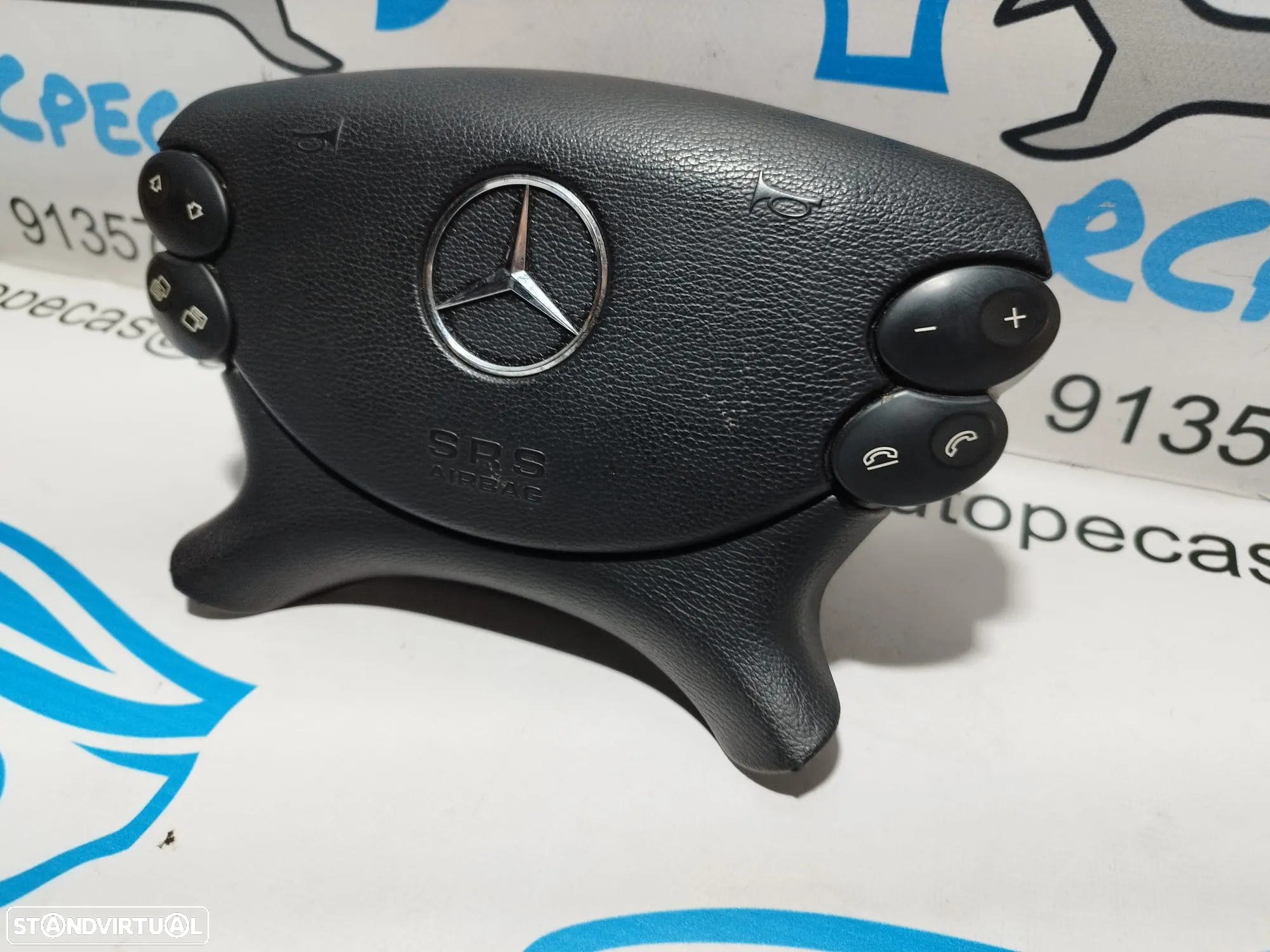 AIRBAG AIRBAGS  VOLANTE MULTIFUNÇÕES MERCEDES-BENZ CLK (C209) CLK 320 (209.365) 23046013038J09 - 5