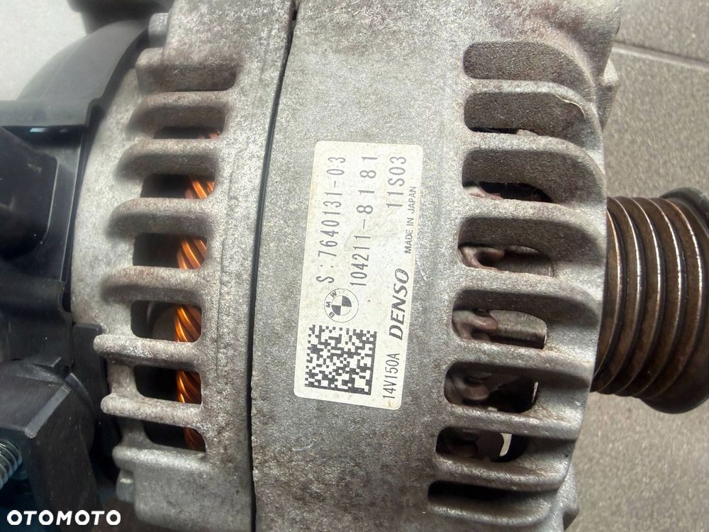 ALTERNATOR 2.0 D BMW DENSO 150A 7640131 1042118181 - 4