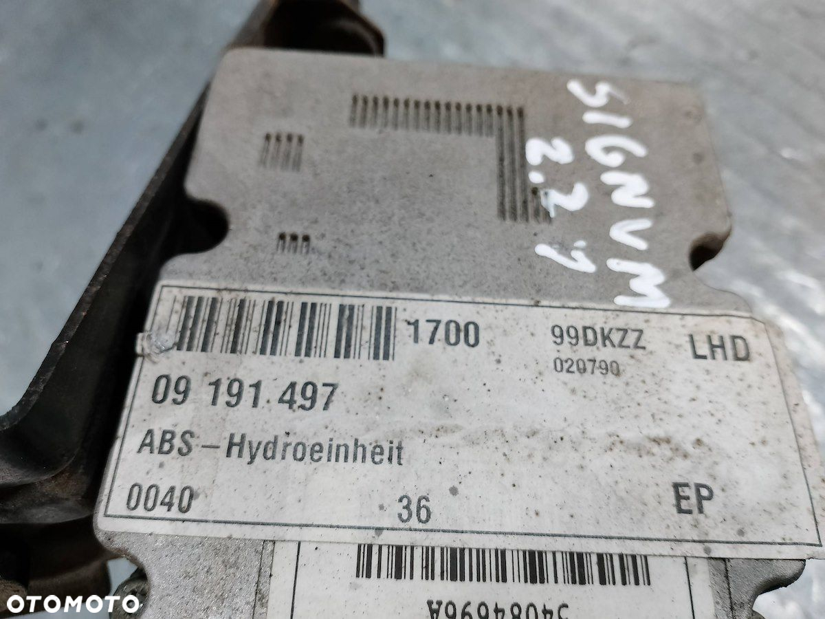 POMPA ABS OPEL SIGNUM 09191497 13663901  13509201M  2.2 DTI - 8