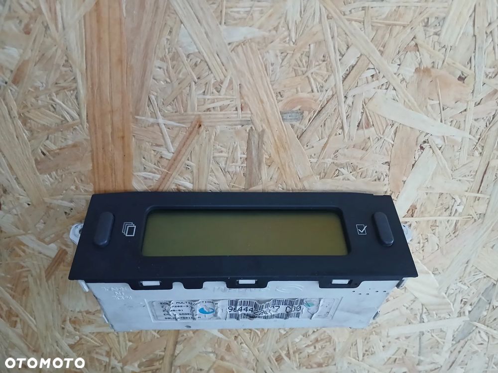 CITROEN C5 I ZEGAREK WYŚWIETLACZ 9644422477 - 4