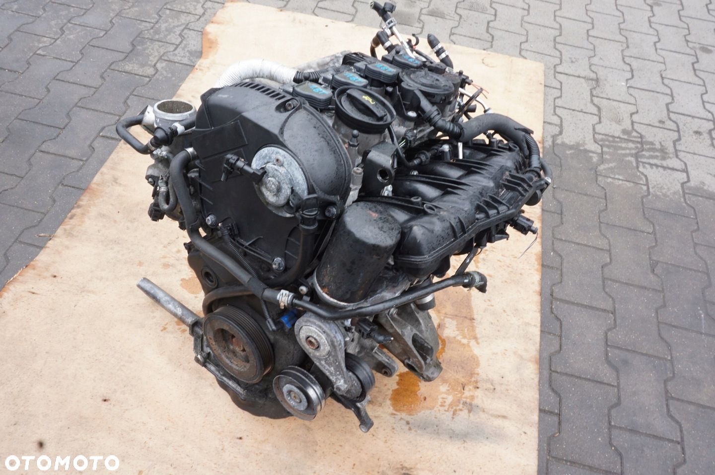 SILNIK CAB CABB AUDI A4 B8 A5 8T 1.8 TFSI 96 TYS KM - 2