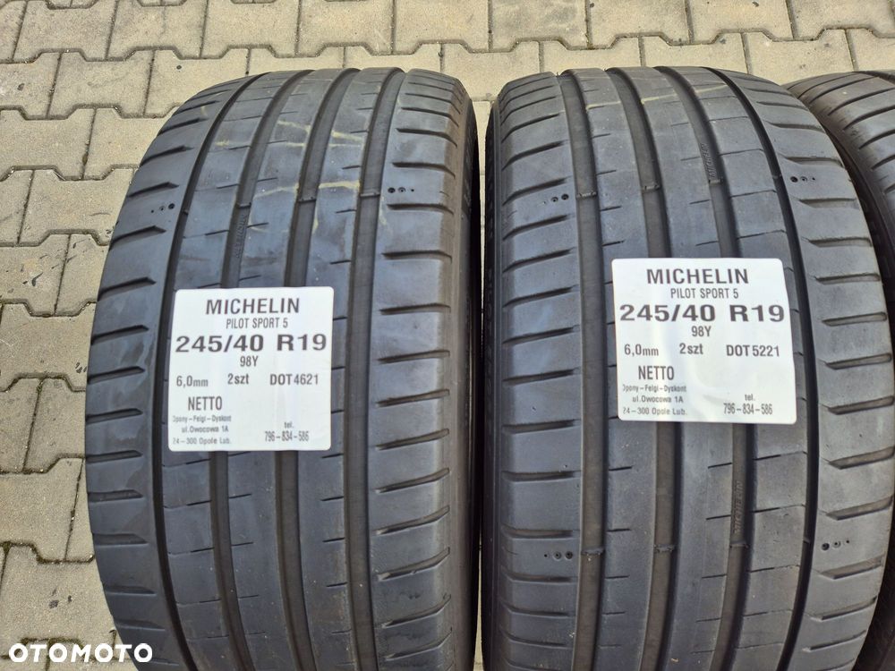 Opony Michelin 245 40 R19 - 2