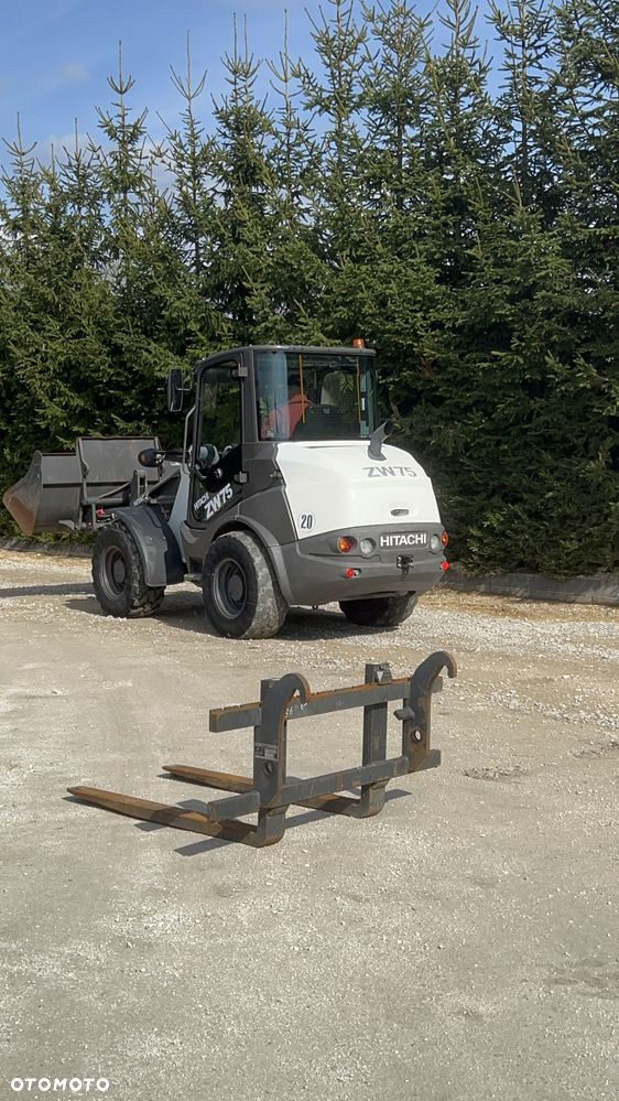 Hitachi ŁADOWARKA HITACHI ZW75 szybkozłącze hydr. Łyżka widły Cat 906 907 908 Deutz Volvo Liebherr Zw 75 5ton szybka jazda! MECALAC Jcb - 10