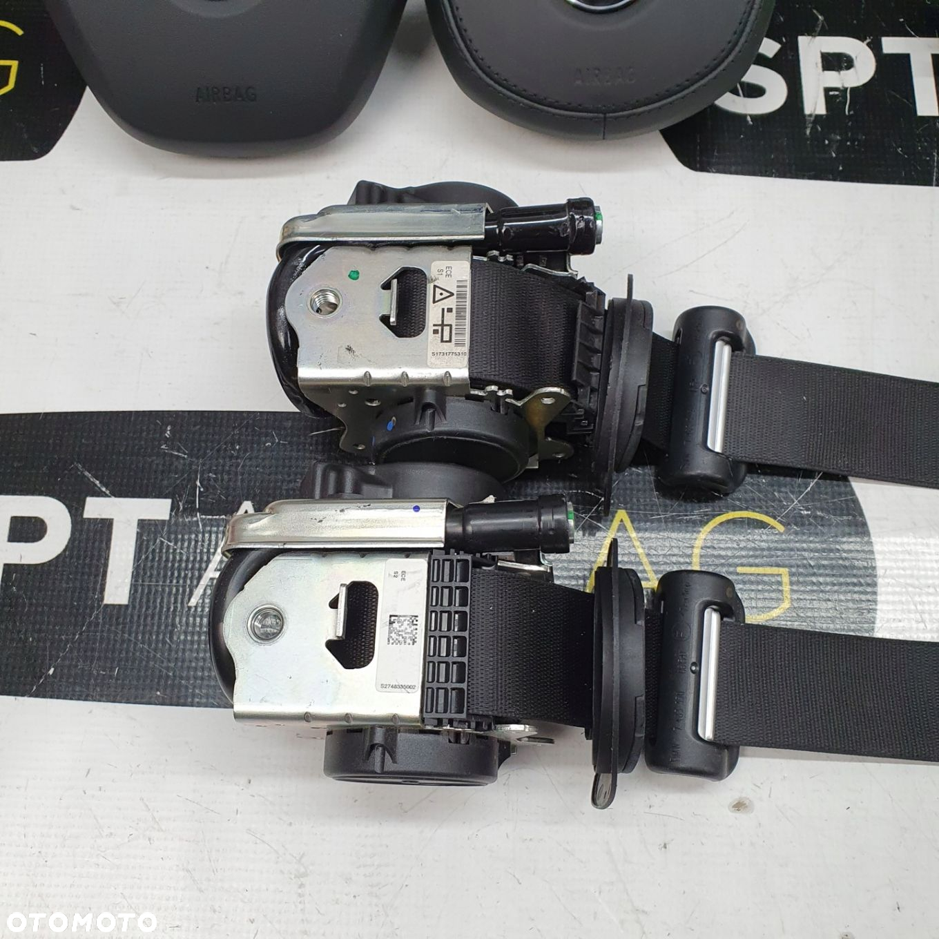 BMW SERIA 3 G20 G21 SERIA 4 G22 G23 G26 DESKA ROZDZIELCZA KONSOLA KOKPIT PULPIT PODUSZKI AIRBAG AIR BAG PASY KIT SET - 8
