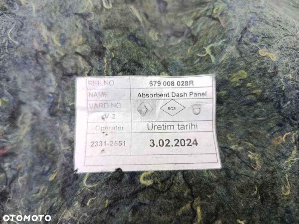 RENAULT CAPTUR I LIFT WYGŁUSZENIE ŚCIANY GRODZIOWEJ 679008028R - 4