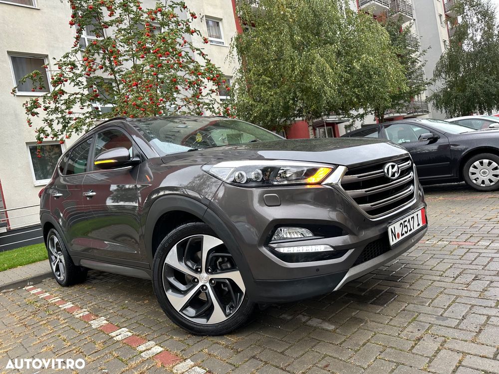 Hyundai Tucson blue 1.7 CRDi 2WD DCT Premium - 3