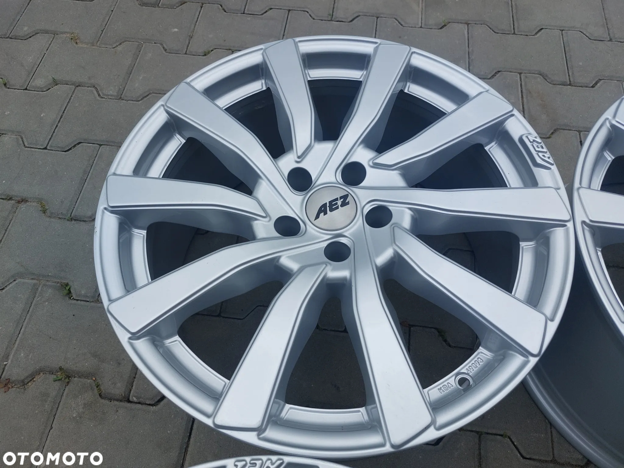 AUDI A5 FELGI ALUMINIOWE R19 9J ET20 5X112 ORYGINAŁ AEZ NOWE! - 5
