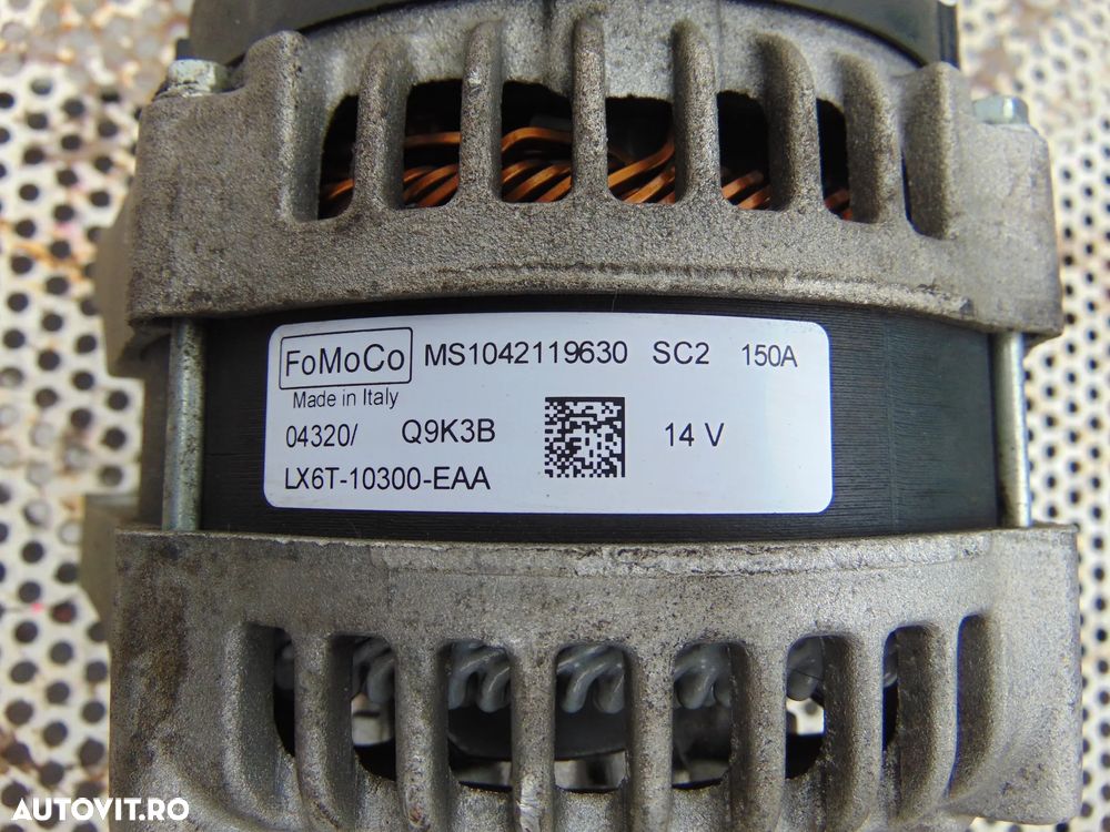 Alternator Ford 1.0 Focus 4 Fiesta Puma Ecoboost cod lx6t10300eaa - 4