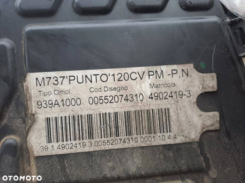 Fiat Croma Grande Punto 1.9 Multi Jet 8V 120KM silnik kompletny kod 939A1000 - 16