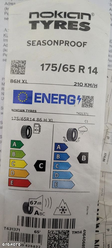 Opony nokian całoroczne - 2
