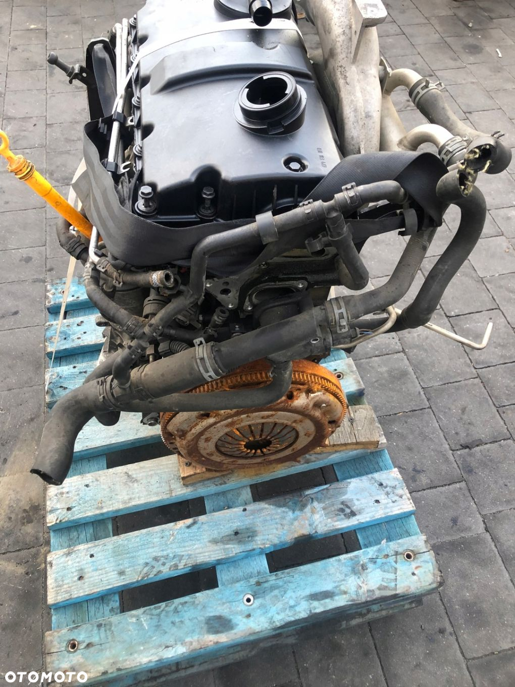 SILNIK KOMPLETNY VW AUDI 1.9 TDI ATD AXR 101 - 2