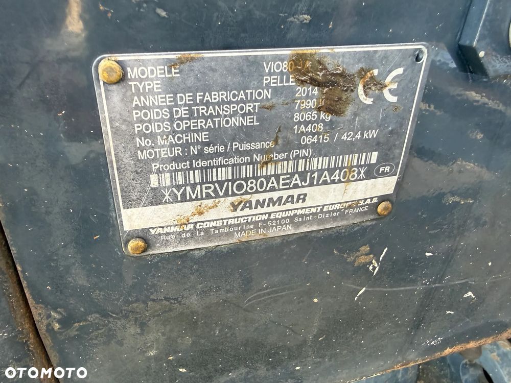 Yanmar ViO 80 - 1A - 6