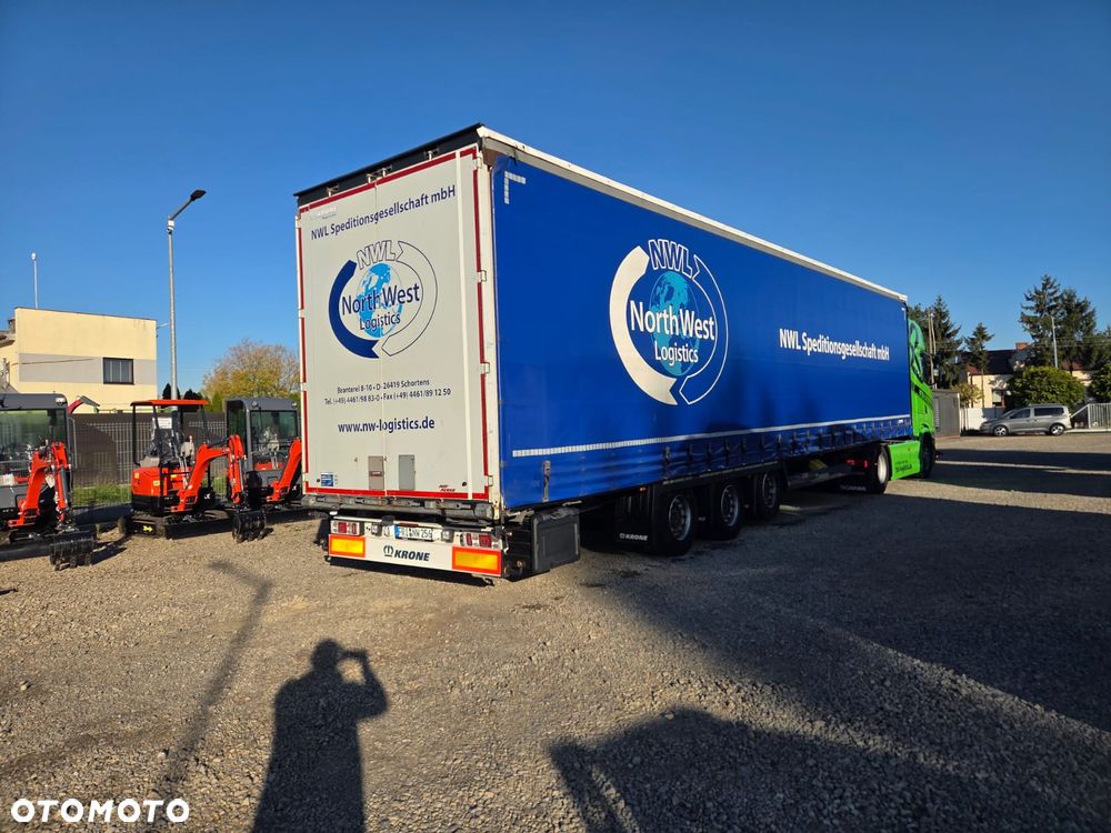 Krone Naczepa 2X Mega Hydrauliczny Dach podnoszony do 3M wysokości - 7