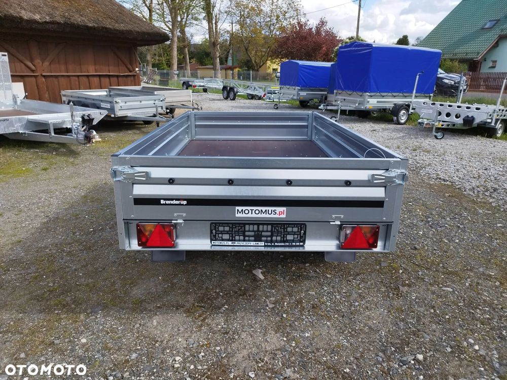 Brenderup Przyczepa Brenderup 3251ST UB 250x142x35 2 osie koła pod spodem DMC 750 kg mocna Hit Cenowy - 5