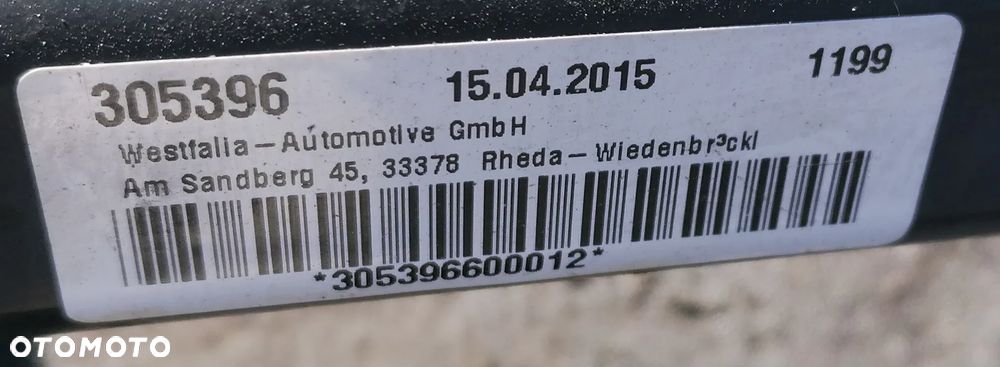 AUDI A4 B8 08r HAK HOLOWNICZY 8T0800491H - 3