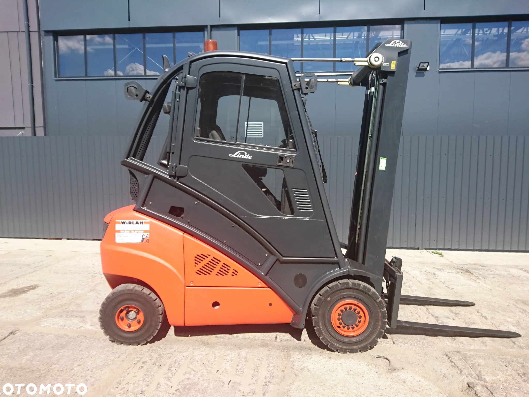 Linde [2018] WÓZEK WIDŁOWY LINDE H35T gaz 3,5t - 3