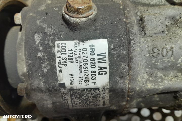Compresor AC 6R0820803F 6R0820803F Volkswagen VW Polo 5 6R [2009 - 20 - 5