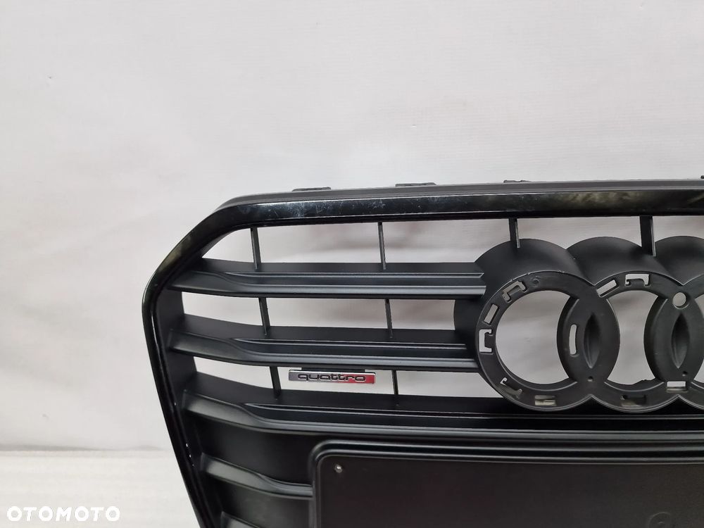 AUDI A6 C7 4G0 S-LINE 10- ATRAPA / GRILL PRZEDNI PRZÓD BEZ PDC CZARNY BLACK , NR 4G0853653 / 4G0853651 , NR AUKCJI GL178 - 6