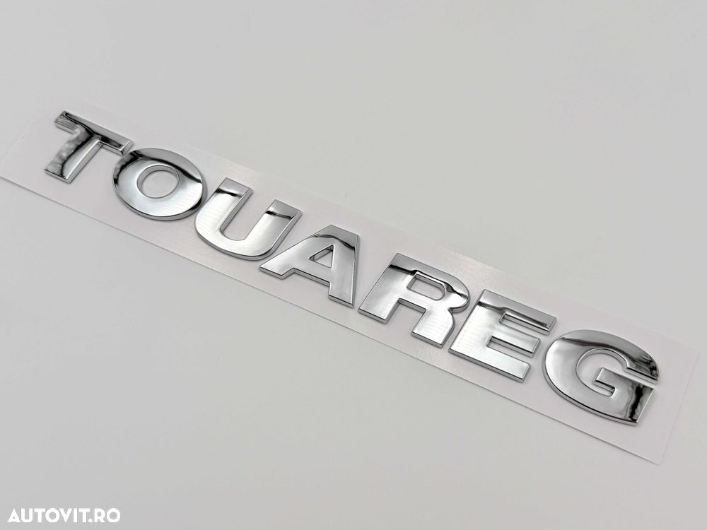 Emblema Compatibila VW Touareg crom - 3