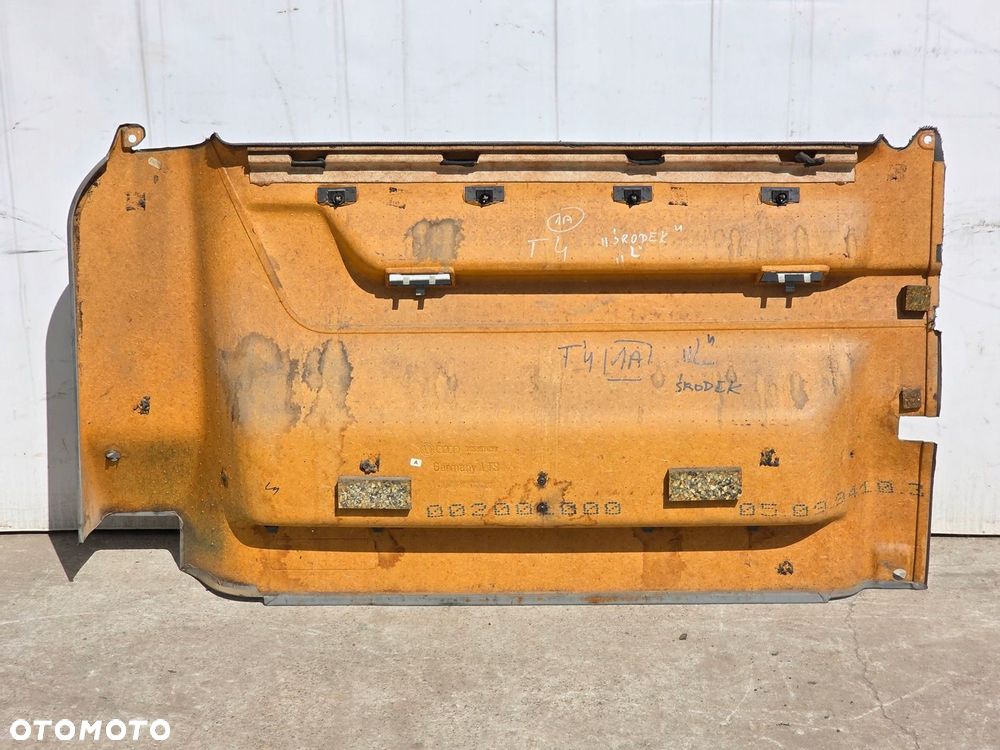 VW T4 CARAVELLE TAPICERKA BOCZEK ŚRODKOWA LEWA 705867039 1A - 5