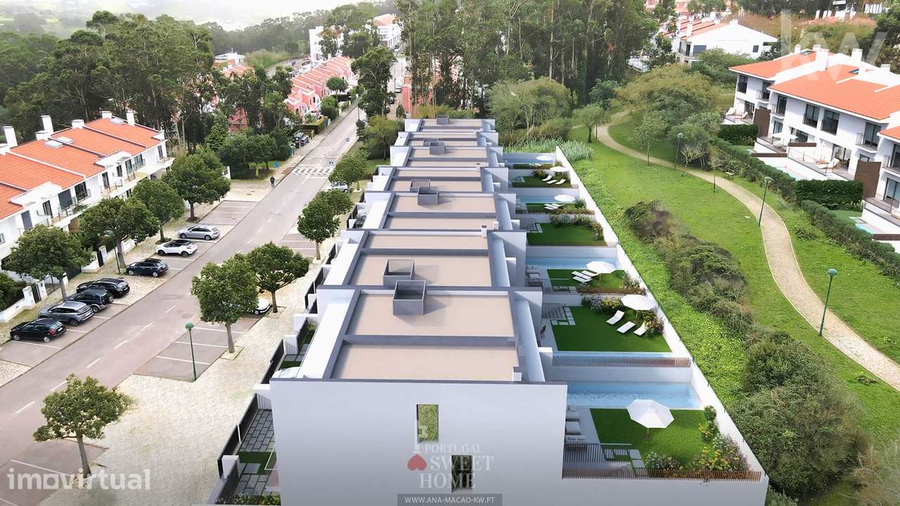Oeiras Golf & Residence, Moradia nova Geminada T5, c/ jardim e garagem - Grande imagem: 3/63