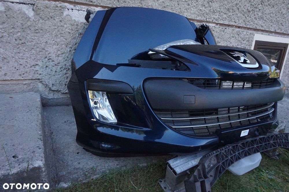 ZDERZAK MASKA BŁOTNIK KOMPLETNY PRZÓD PEUGEOT 308 - 2